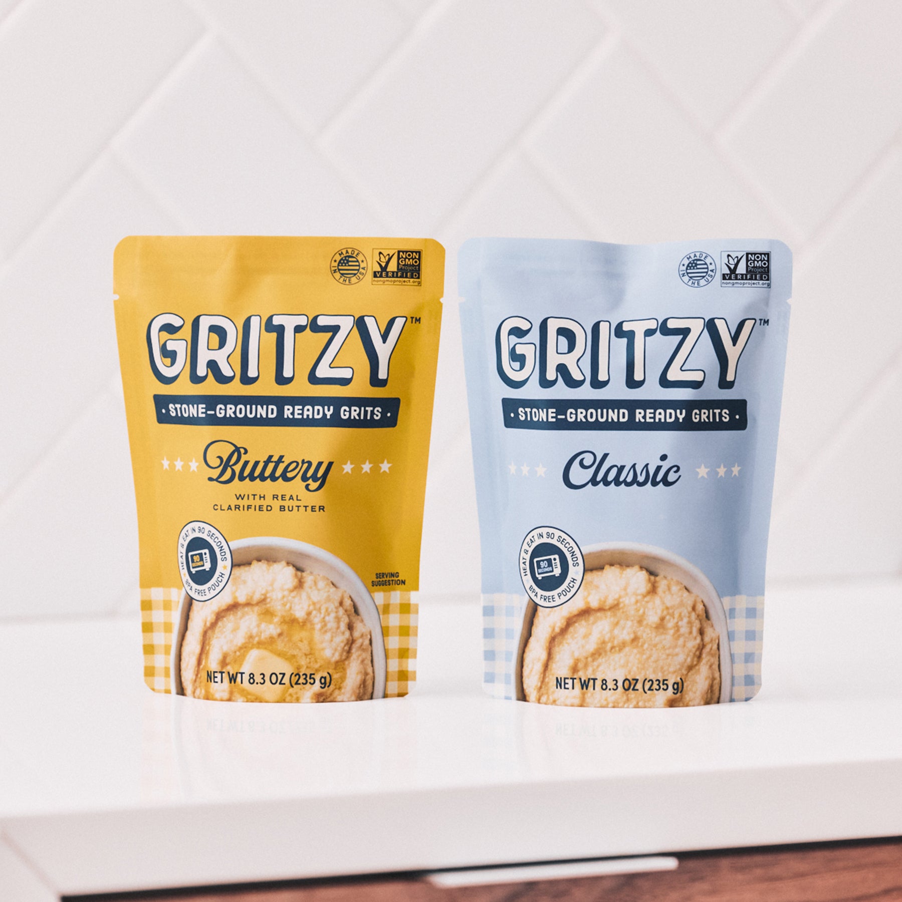 Gritzy Buttery & Classic Grits