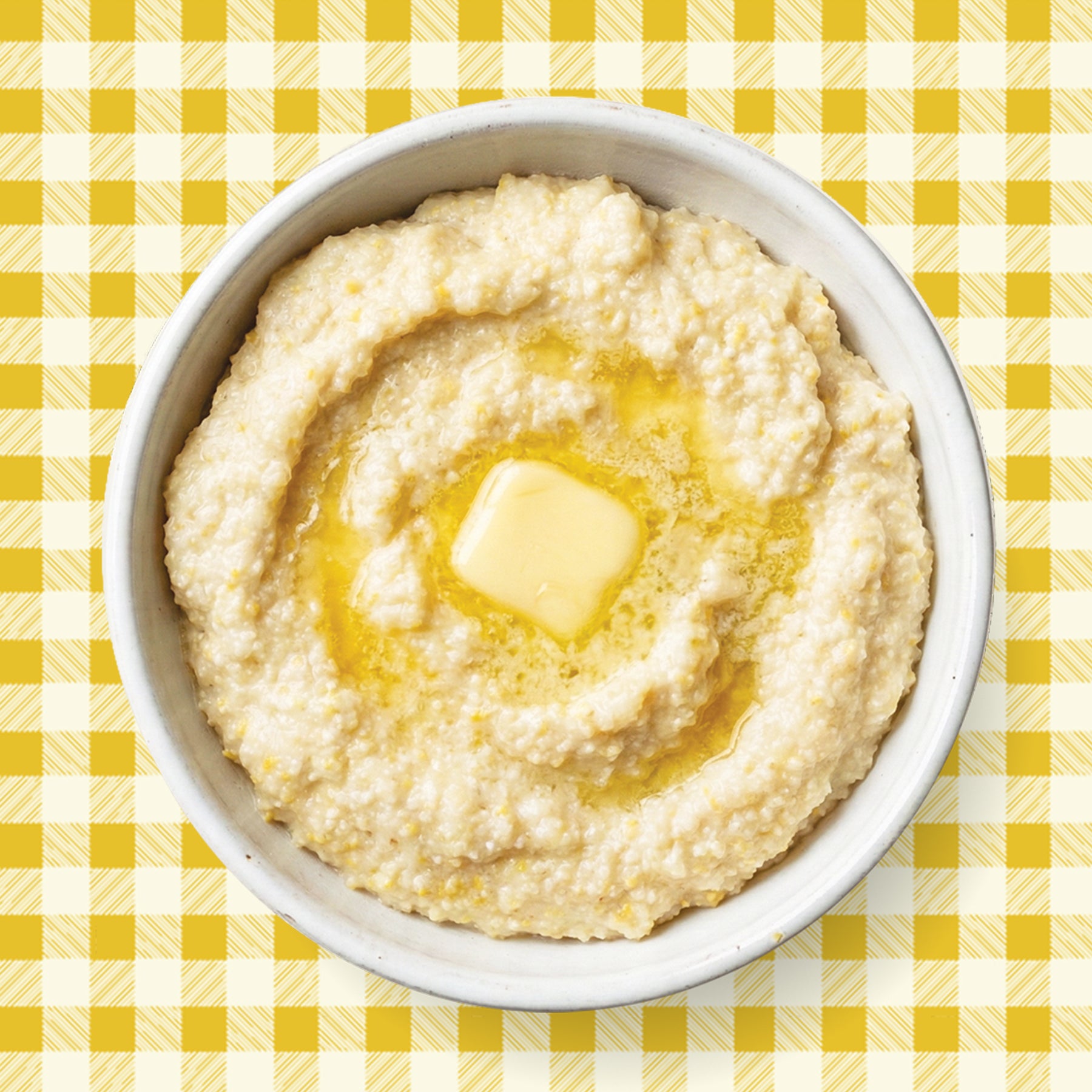 Gritzy Buttery Ready Grits in Bowl