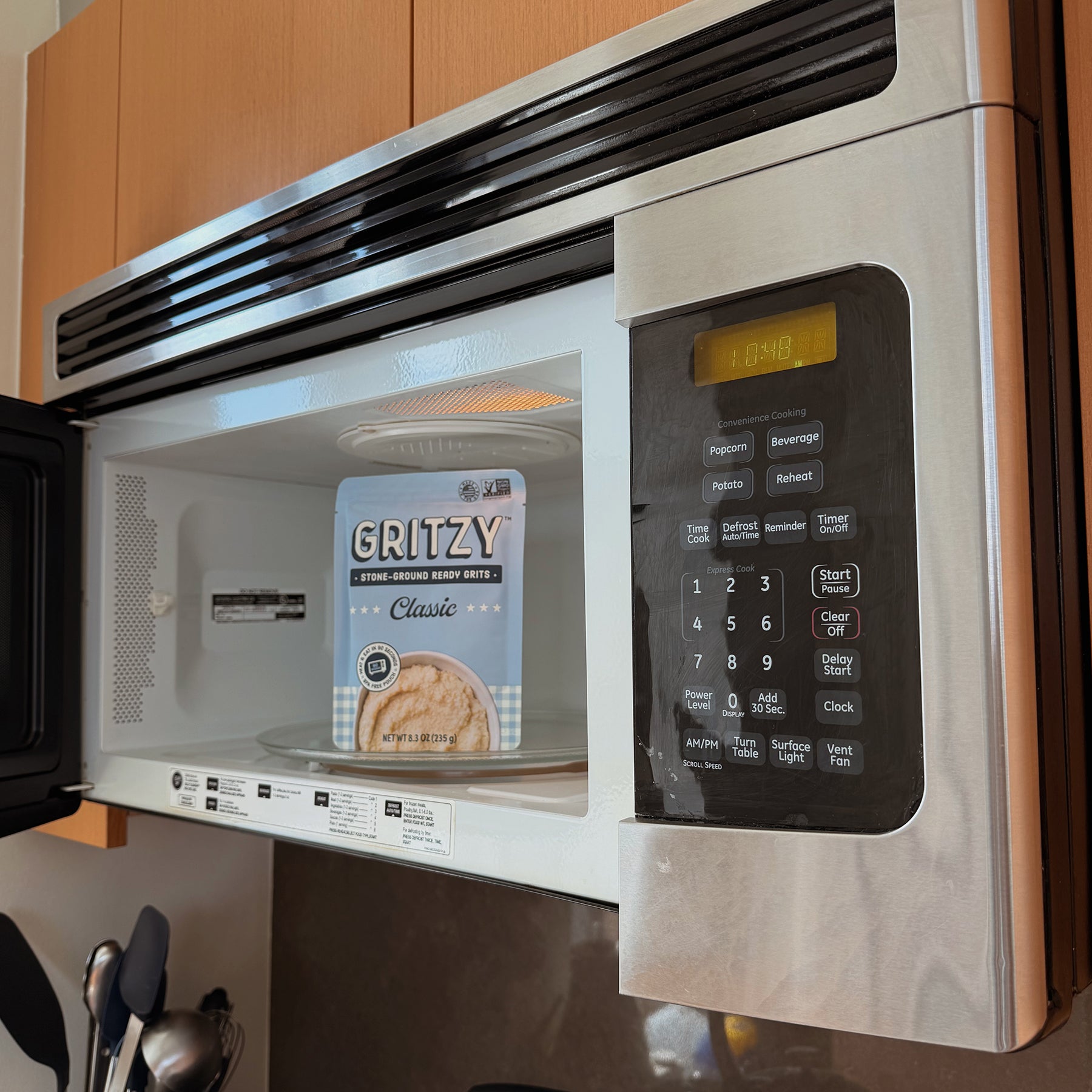 Classic Gritzy Stone Ground Ready Grits in Microwave