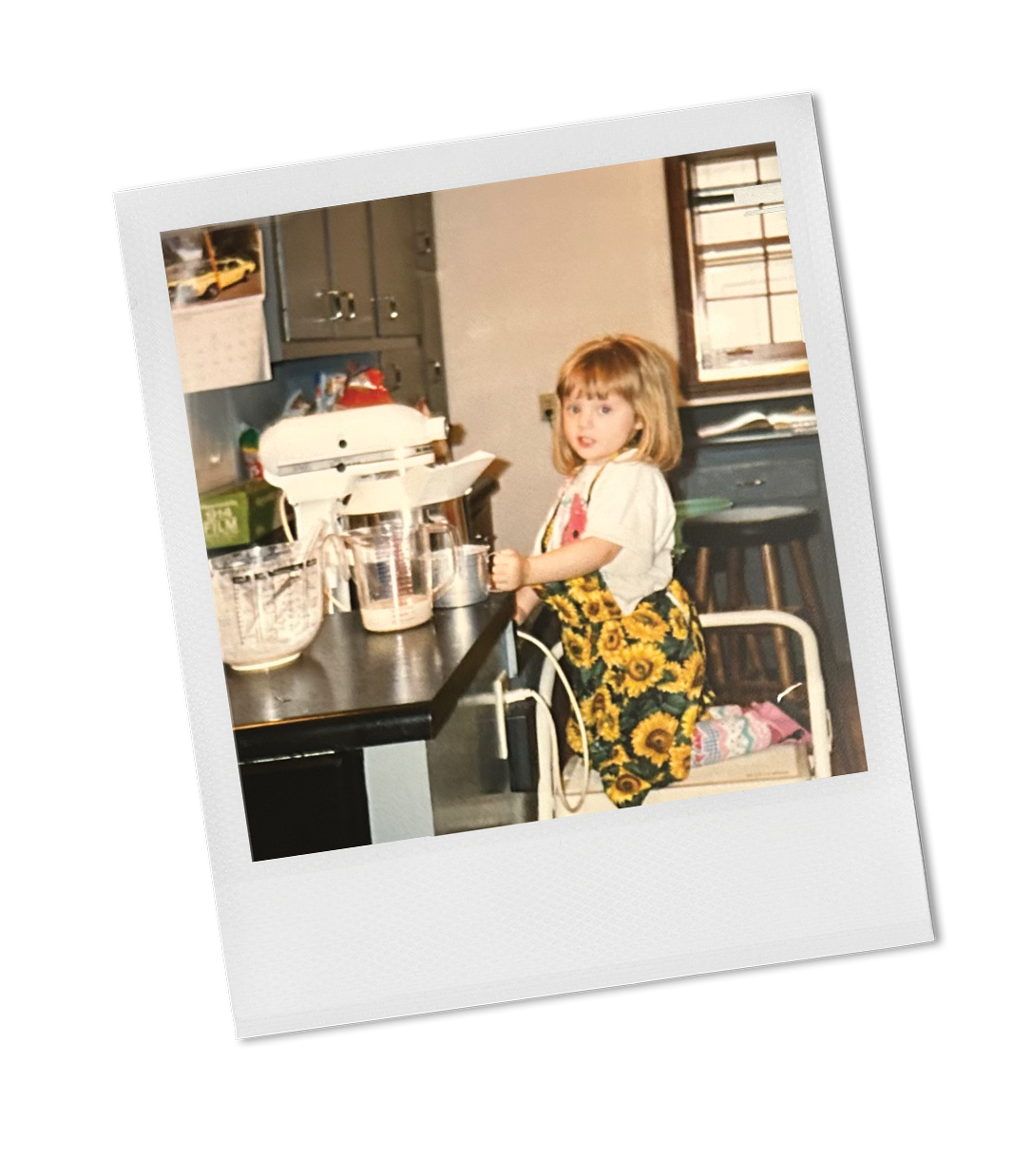 Gritzy grits founder as a child