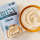 Prepared bowl of Gritzy Classic Ready Grits